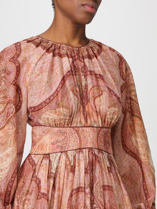 26SS 짐머만 롱 원피스 5947DRS262 TBML Violet - ZIMMERMANN