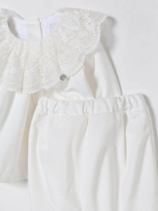 25FW [키즈] Marlù Couture 오버롤 IN1717 VANIGLIA White - OTHER BRANDS