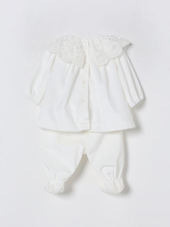 25FW [키즈] Marlù Couture 오버롤 IN1717 VANIGLIA White - OTHER BRANDS