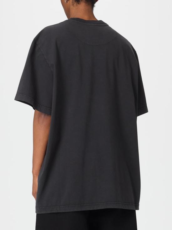 26SS 디 아티코 반팔 티셔츠 260WCT00350JJJ025AA 615 Black - THE ATTICO