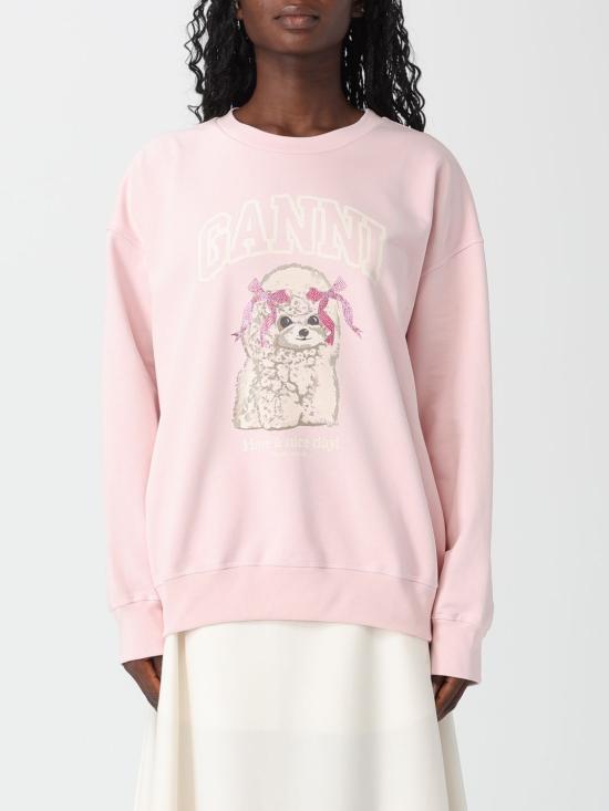 26SS 가니 푸들 스웻셔츠 A1060026 868 Pink