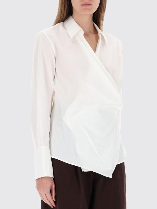 25FW 헬무트랭 블라우스 P07HW504 100 White - HELMUT LANG