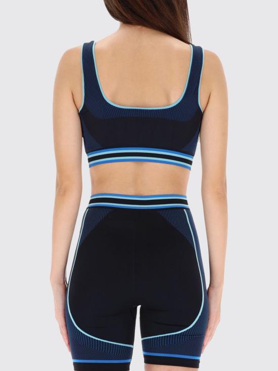 25FW 카사블랑카 민소매 티셔츠 WAW25ACT051 01 Blue - CASABLANCA