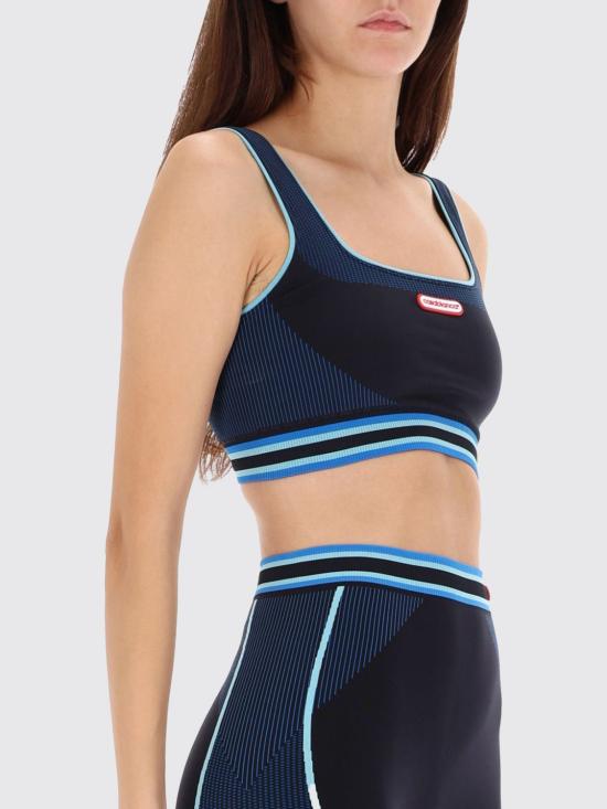 25FW 카사블랑카 민소매 티셔츠 WAW25ACT051 01 Blue - CASABLANCA