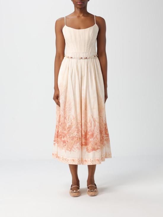 26SS 짐머만 롱 원피스 6881DRS262 CTOL White