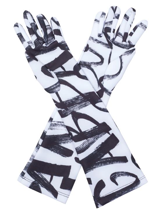  돌체앤가바나 장갑 FG083A GDA2Z WHITE - DOLCE & GABBANA