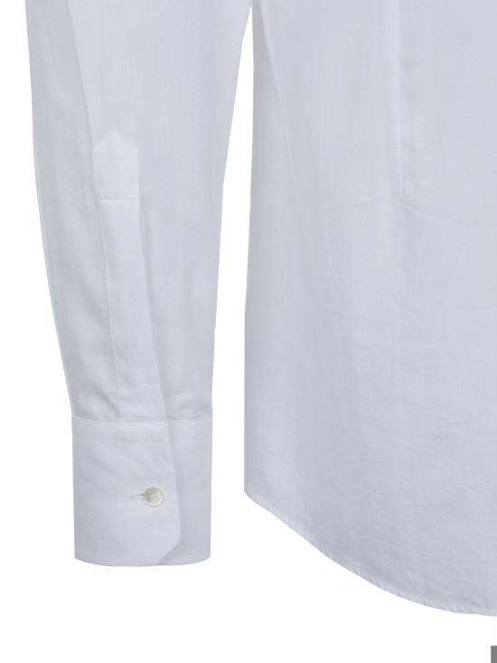  돌체앤가바나 긴팔 티셔츠 G5GB3T FJ5GK WHITE - DOLCE & GABBANA