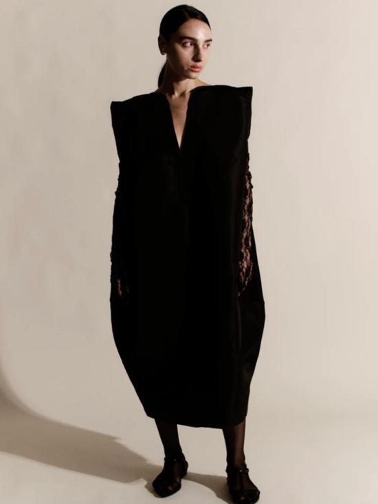  Modern Weaving 롱 원피스 모던 위빙 스컬프트 드레스