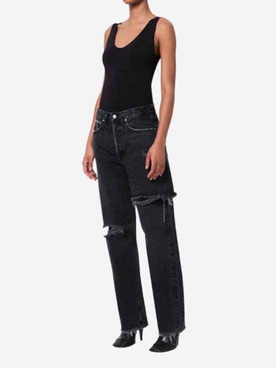  에이골디 바디수트 티셔츠 아골데 토라 탱크 바디수트 - AGOLDE