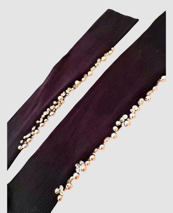  마리아 라 로사 양말 리나  블랙 - MARIA LA ROSA