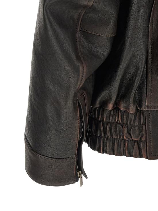 26SS 골든구스 가죽 자켓 GMP02531P0023014024940249 - GOLDEN GOOSE