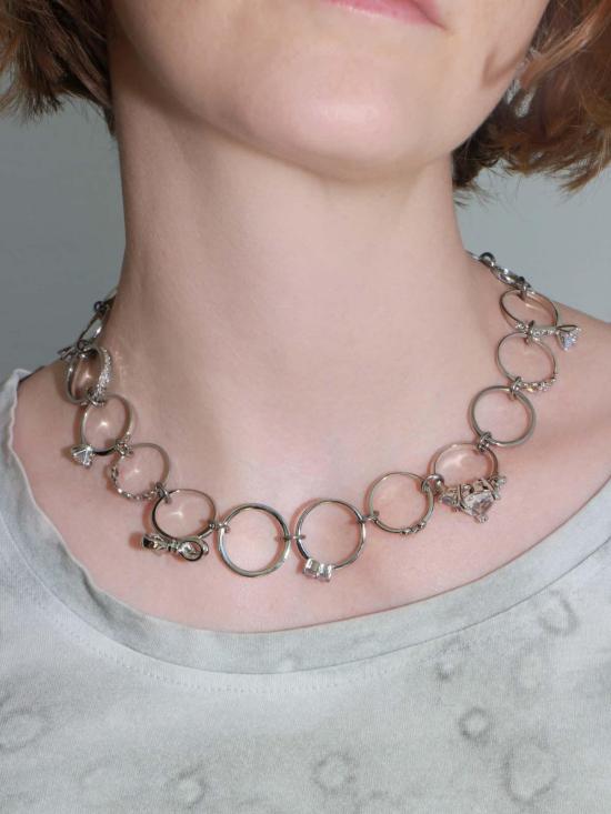  마를란드 백커스 목걸이/팬던트 마를랜드 백커스 링 목걸이 - MARLAND BACKUS