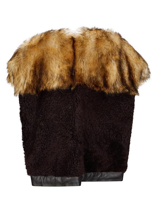 25FW 제지아 베스트 MW25MJDMJD526PATEX67 J0250 Mixed fur colors - JEJIA