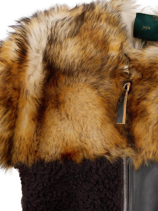 25FW 제지아 베스트 MW25MJDMJD526PATEX67 J0250 Mixed fur colors - JEJIA