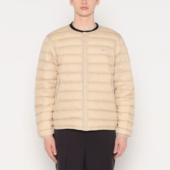  단톤 크루넥 이너 다운 자켓 DTA0025RRT OYSTER WHITE