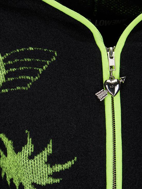 25FW 초포바 로위나 후드 티셔츠 5257 BLACKANDYELLOW BLACK AND YELLOW - CHOPOVA LOWENA