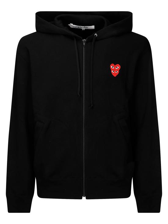 26SS 꼼데가르송 긴팔 티셔츠 AXT294051 1 BLACK