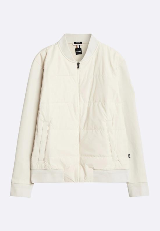 25FW 휴고보스 가죽 자켓 50532767132 OPEN WHITE DOM