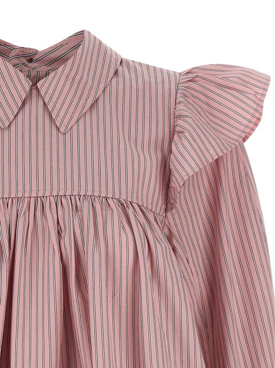 26SS 가니 스트라이프 미니 셔츠 드레스 A1030161868 - GANNI