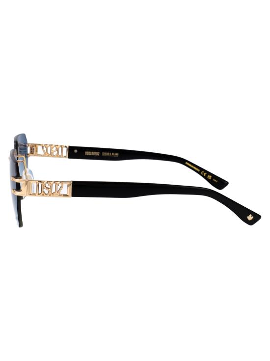 26SS 디스퀘어드2 선글라스 D2 0173 S J5G gold - DSQUARED2