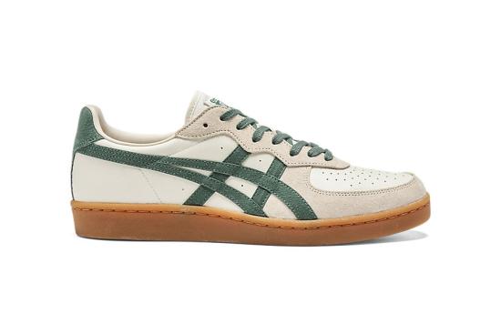  오니츠카타이거 GSM 스니커즈 1183A353 128 CREAM HIKING GREEN DOM