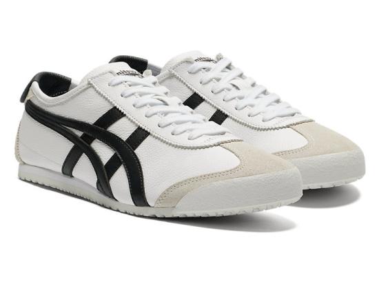  오니츠카타이거 멕시코 66 스니커즈 1183A201 126 WHITE BLACK DOM - ONITSUKA TIGER