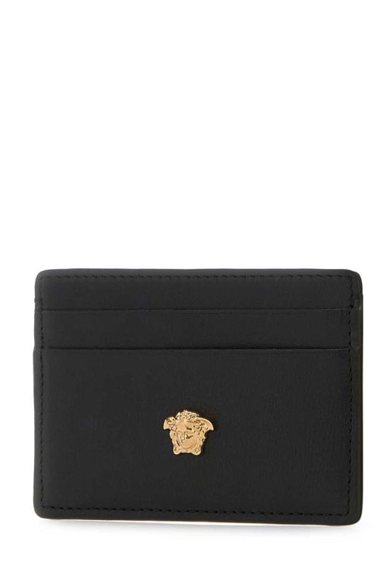 25FW 베르사체 라 메두사 카드 홀더 DPN24671A14675 1B00V Black - VERSACE