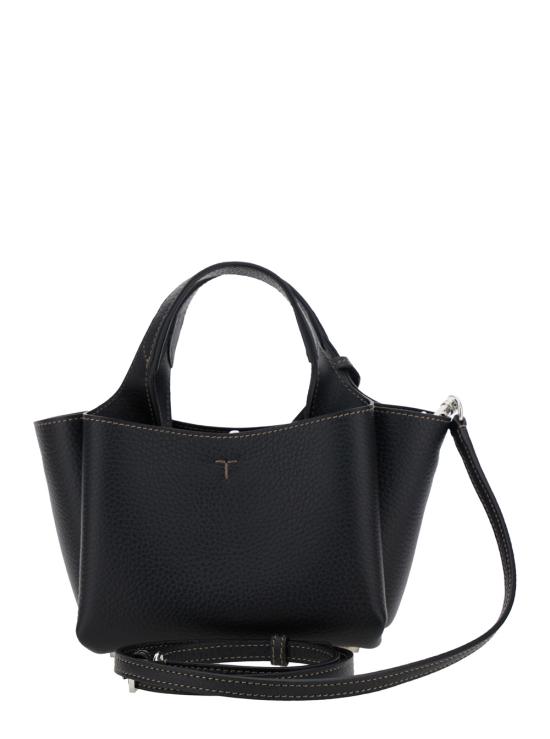 25FW 토즈 토트백 XBWAPAFL000QRIB999 Black - TODS