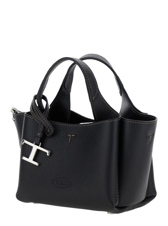 25FW 토즈 토트백 XBWAPAFL000QRIB999 Black - TODS