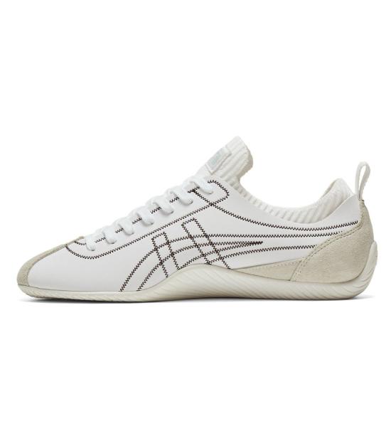  오니츠카타이거 스크로우 1183B969 100 WHITE BLACK DOM - ONITSUKA TIGER
