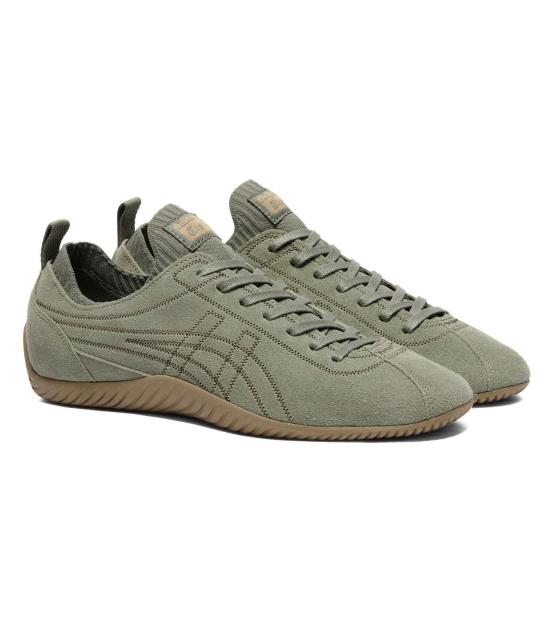  오니츠카타이거 스크로우 1183C489 300 LICHEN GREEN BROWN STONE DOM - ONITSUKA TIGER