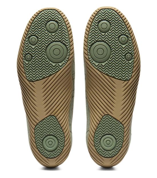  오니츠카타이거 스크로우 1183C489 300 LICHEN GREEN BROWN STONE DOM - ONITSUKA TIGER