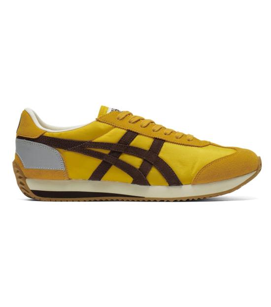  오니츠카타이거 캘리포니아 78 스니커즈 1183C401 750 SUNFLOWER YELLOW LICORICE BROWN DOM