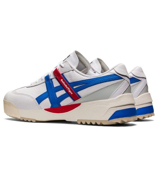 오니츠카타이거 델리게이션 EX 1183A559 101 WHITE ELECTRIC BLUE DOM - ONITSUKA TIGER