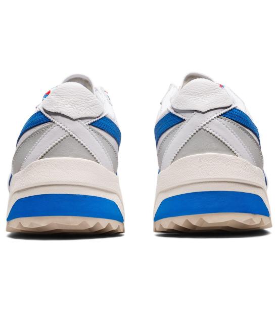  오니츠카타이거 델리게이션 EX 1183A559 101 WHITE ELECTRIC BLUE DOM - ONITSUKA TIGER