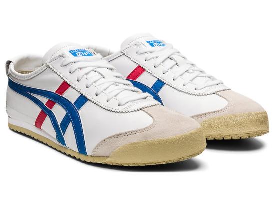  오니츠카타이거 멕시코 66 스니커즈 1183C102 100 WHITE BLUE DOM - ONITSUKA TIGER