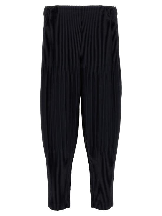 25FW 옴므 플리세 이세이 미야케 트레이닝/조거 팬츠 HP59JF55115 BLACK DOM - HOMME PLISSE' ISSEY MIYAKE