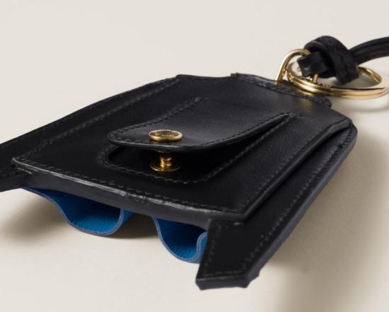 26SS 미우미우 레더 키체인 트릭 5TL5292CUI F0237 - MIU MIU
