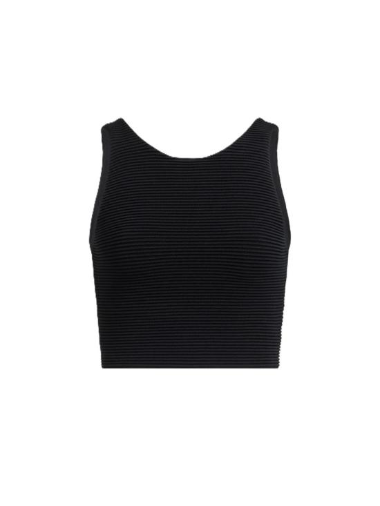 26SS 에이지 민소매 티셔츠 26RE1118BLK Black