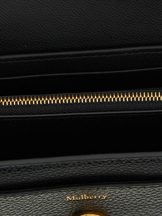 25FW 멀버리 명함지갑 RL4869205A100 Black - MULBERRY