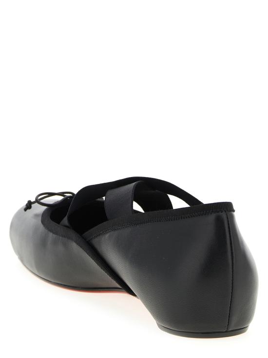 26SS 크리스챤 루부탱 플랫 슈즈 1260083B439 Black - CHRISTIAN LOUBOUTIN