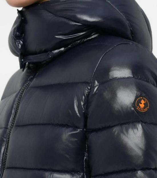 25FW 세이브더덕 자켓 D41917W LOVE2190010 BLUE BLACK - SAVE THE DUCK