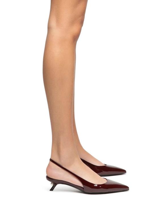 25FW 알레비 뮬/슬리퍼 L26W3001 F 1261345 MERLOT Red - ALEVI