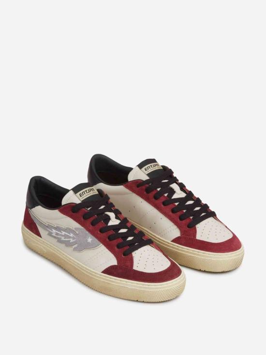 25FW 엔터프라이즈 재팬 스니커즈 BG5015PX559S3878 MILK BORDEAUX BLACK Red - ENTERPRISE JAPAN