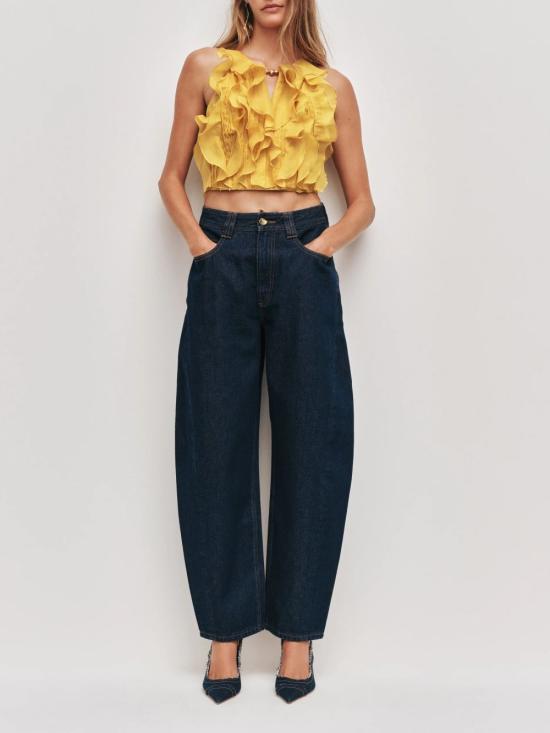 26SS 에이지 민소매 티셔츠 26RE1176CHARSE Yellow - AJE