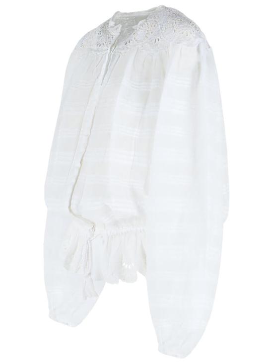 26SS 이자벨마랑에뚜왈 블라우스 HT0767FA D1J05E20WH WHITE - ISABEL MARANT ETOILE