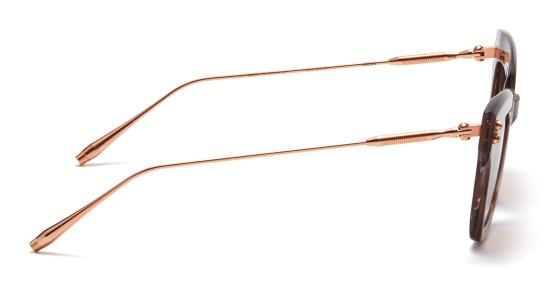 25FW 아코니 안경 AKS 112B 49 GREY ROSE GOLD - AKONI