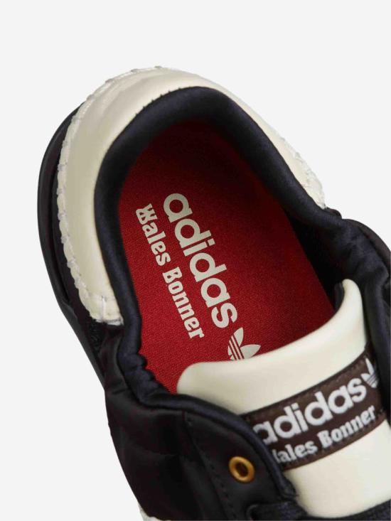 25FW 아디다스 X 웨일즈 보너 카린타 로우 새틴 스니커즈 IH7259 CORE BLK DARK BROWN CREAM WHT Black - ADIDAS X WALES BONNER