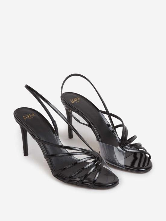 25FW 알레비 뮬/슬리퍼 L26WC002 Q 1261997 BLACK Black - ALEVI