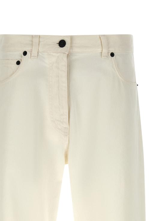 25FW 더로우 데님 팬츠 7776W4247WHT White - THE ROW